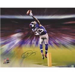 Odell Beckham Jr. Signed Giants "The Catch Motion Blast" 22x26 Limited Edition Photo on Canvas (Stei