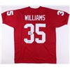 Image 1 : Aeneas Williams Signed Jersey Inscribed "HOF 14" (Jersey Source COA)