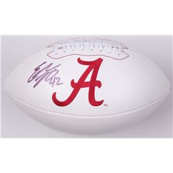 Eddie Lacy Signed Alabama Crimson Tide Logo Football (JSA COA)