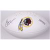 Image 1 : Sonny Jurgensen Signed Redskins Logo Football Inscribed "HOF 83" (JSA COA)