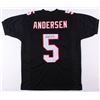 Image 1 : Morten Andersen Signed Jersey (JSA COA)