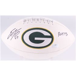 Eddie Lacy Signed Packers Logo Football Inscribed "ROY '13" (Radtke Hologram)