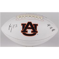 Kerryon Johnson Signed Auburn Tigers Logo Football Inscribed "2017 SEC OPOY" (Radtke Hologram)