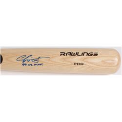 Chipper Jones Signed Rawlings Pro Baseball Bat Inscribed "99 NL MVP!" (JSA COA)