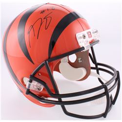 A. J. Green Signed Bengals Full-Size Helmet (JSA COA)