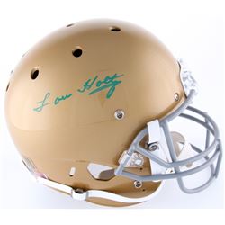 Lou Holtz Signed Notre Dame Fighting Irish Full-Size Helmet (Radtke COA)