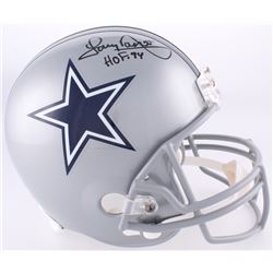 Tony Dorsett Signed Cowboys Full-Size Helmet Inscribed "HOF 94" (Radtke COA)