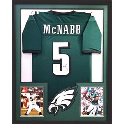 Donovan McNabb Signed 34x42 Custom Framed Jersey (Radtke COA)