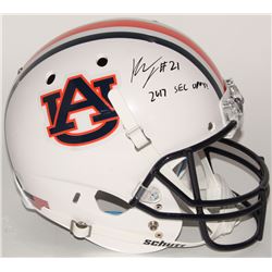 Kerryon Johnson Signed Auburn Tigers Full-Size Helmet Inscribed "2017 SEC OPOY!" (Radtke COA)