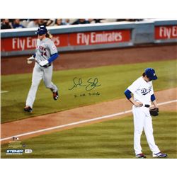 Noah Syndergaard Signed Mets 16x20 Photo Inscribed "2 HR 5-11-16" (Steiner COA  MLB Hologram)