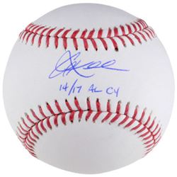 Corey Kluber Signed Baseball Inscribed "14/17 AL CY" (Fanatics Hologram)