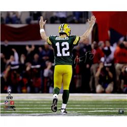 Aaron Rodgers Signed Packers LE 20x24 Photo (Steiner COA)