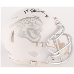 Mark Brunell Signed Jaguars Custom Matte White ICE Mini Speed Helmet (Radtke COA)