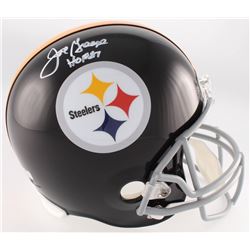 Joe Greene Signed Steelers Full-Size Helmet Inscribed "HOF 87" (Radtke COA)