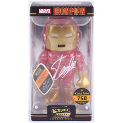Stan Lee Signed "Iron Man" Marvel Hikari Vinyl Action Figure (Radtke Hologram  Lee Hologram)