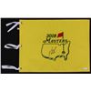 Image 1 : Patrick Reed Signed 2018 Masters Tournament Pin Flag (JSA COA)