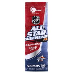 Mike Ribeiro Signed 30x92 2008 NHL All-Star Game Banner (JSA COA)