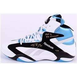 Shaquille O'Neal Signed Limited Edition Size 22 Reebok Shoe Inscribed "HOF 16"  "4x Champs" (Steiner