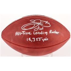 Emmitt Smith Signed Official NFL Game Ball Inscribed "All-Time Leading Rusher"  "18,355 Yds" (Radtke