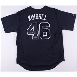 Craig Kimbrel Signed LE Braves Jersey Inscribed "Rookie Saves Record 8-31-2011"  "155 Saves 06-06-20