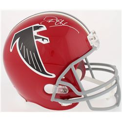 Deion Sanders Signed Falcons Full-Size Replica Helmet (Radtke COA)