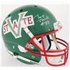 Image 1 : Jerry Rice Signed Mississippi Valley State Delta Devils Full-Size Helmet (Beckett COA)