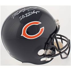 Mike Singletary Signed Bears Full-Size Helmet Inscribed "SB XX Champs" (Radtke Hologram)