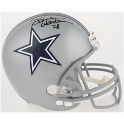 Darren Woodson Signed Cowboys Full-Size Helmet (Radtke COA)