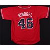 Image 1 : Craig Kimbrel Signed LE Jersey Inscribed "Rookie Saves Record 8-31-2011"  "155 Saves 06-06-2014"  (R