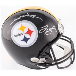 Antonio Brown  Le'Veon Bell Signed Steelers Full-Size Helmet (JSA COA)