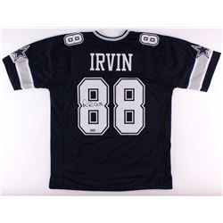 Michael "Playmaker" Irvin Signed Jersey (Radtke COA)