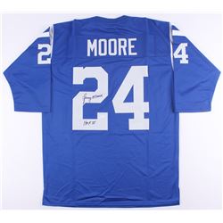 Lenny Moore Signed Colts Jersey Inscribed "HOF 75" (JSA Hologram)