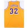 Image 1 : Magic Johnson Signed Jersey (Radtke COA)