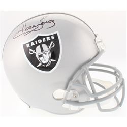 Howie Long Signed Raiders Full-Size Helmet (JSA COA)