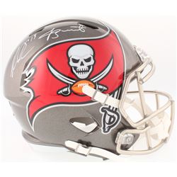 Mike Evans  Jameis Winston Signed Buccaneers Full-Size Speed Helmet (Radtke COA, Beckett COA,  Offic