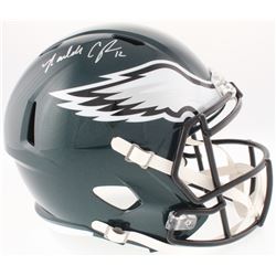 Randall Cunningham Signed Eagles Full-Size Speed Helmet (JSA COA  Radtke Hologram)