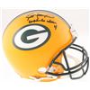 Image 1 : Brett Favre Signed LE Packers Full-Size Authentic On-Field Helmet Inscribed "Last to Wear 4" (Radtke