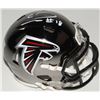 Image 1 : Calvin Ridley Signed Falcons Chrome Speed Mini-Helmet (Radtke COA  Ridley Hologram)