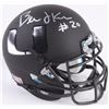 Image 1 : Bernie Kosar Signed Miami Hurricanes Custom Matte Black Mini-Helmet (Radtke COA)