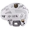 Image 1 : LE James Neal Golden Knights Full-Sized Authentic On-Ice Helmet Team-Signed By (15) With Marc-Andre 