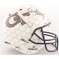Demaryius Thomas Signed Georgia Tech Yellow Jackets Full-Size Helmet (Radtke COA)