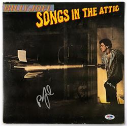 Billy Joel Signed "Songs in the Attic" Vinyl Record Album (PSA COA)