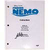 Image 1 : Albert Brooks Signed "Finding Nemo" Full Movie Script (PSA COA)