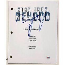 Zachary Quinto Signed "Star Trek: Beyond" Full Movie Script (PSA COA)