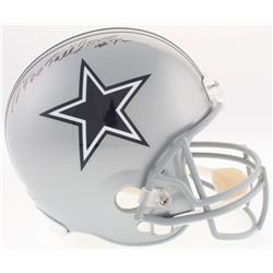 Ed "Too Tall" Jones Signed Cowboys Full-Size Helmet (Radtke COA)
