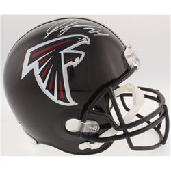 Devonta Freeman Signed Falcons Full-Size Helmet (Radtke COA)