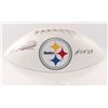 Image 1 : Rod Woodson Signed Steelers Logo Football Inscribed "HOF 09" (JSA COA)