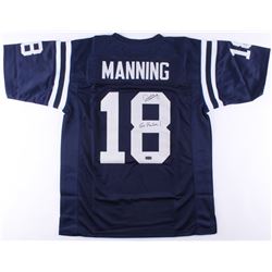 Archie Manning Signed Jersey Inscribed "Go Rebs!" (Radtke COA)