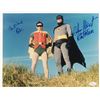 Image 1 : Adam West  Burt Ward Signed "Batman" 11x14 Photo Inscribed "Robin"  "Batman" (JSA COA)