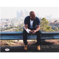 Vin Diesel Signed "Fast  Furious" 11x14 Photo (PSA COA)